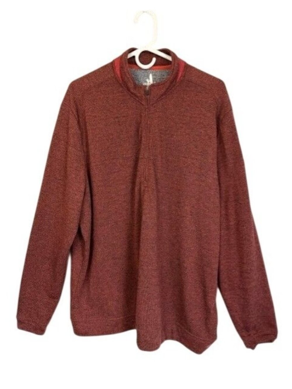 Arkansas Razorback Pullover 1/4 Zip Johnnie-O Red Size XXL Hog logo Football